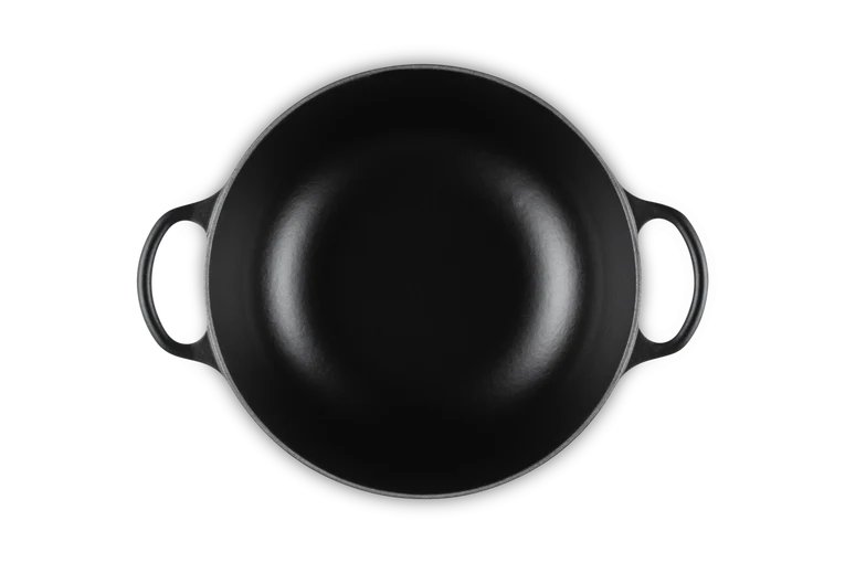 Le Creuset Marmite Braadpan Hoge deksel Signature 'Mat Zwart' Ø26cm / 4.1L - Afbeelding 6
