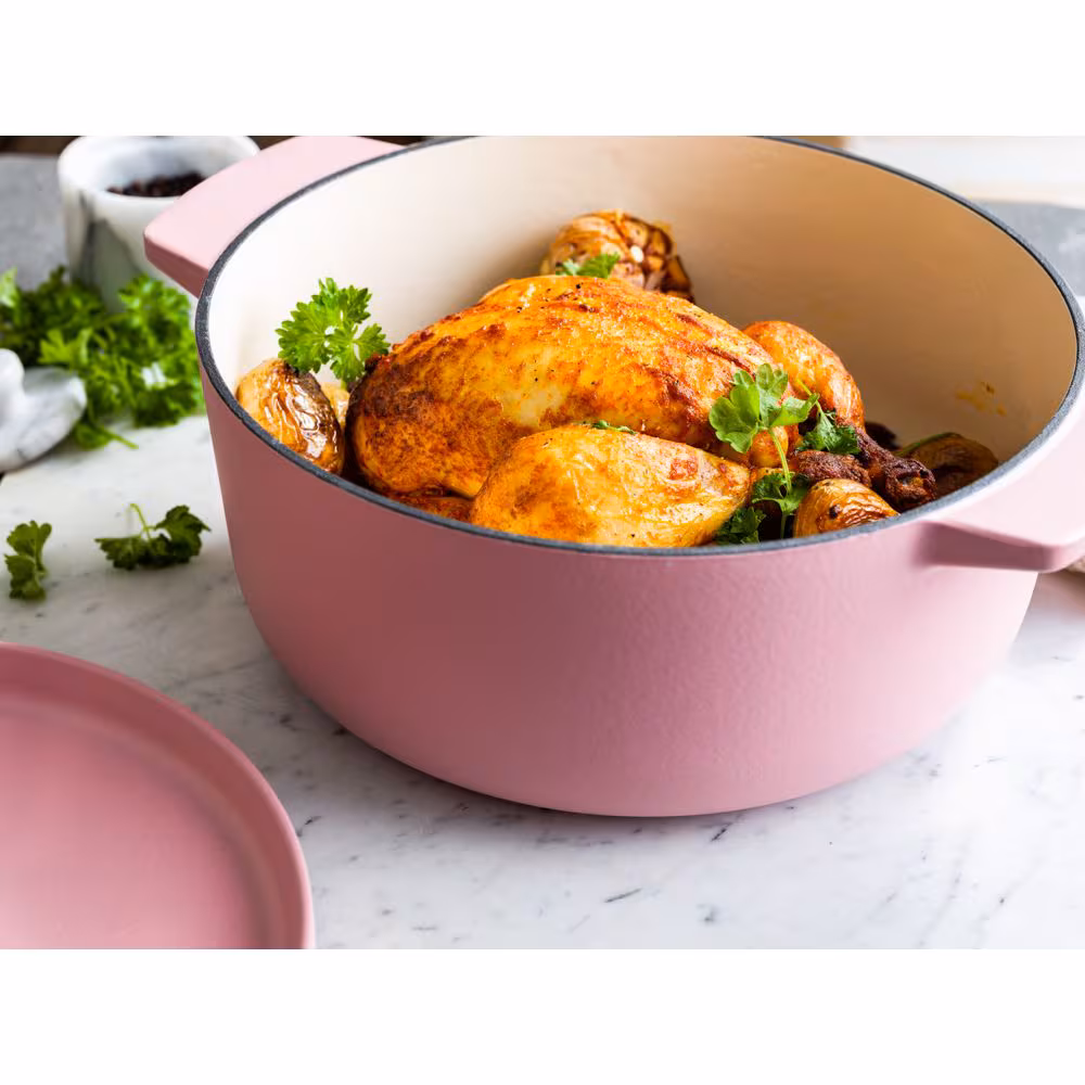 KitchenAid Gietijzeren Braadpan 'Dried Rose' - Afbeelding 6