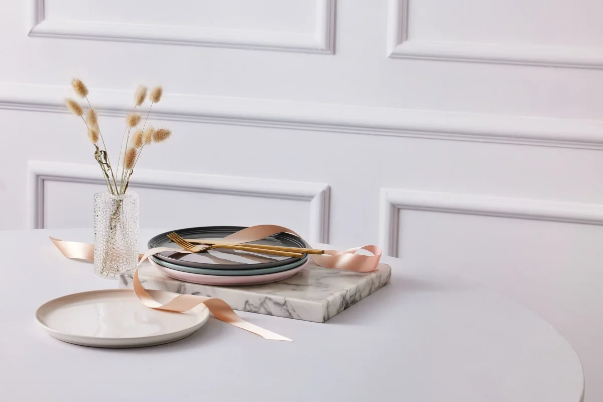Le Creuset Ontbijtborden 4st. 'Coupe' 22cm - Afbeelding 7