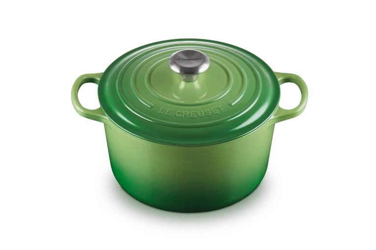 Le Creuset Braadpan Hoog 'Bamboo groen' ø24cm / 5L