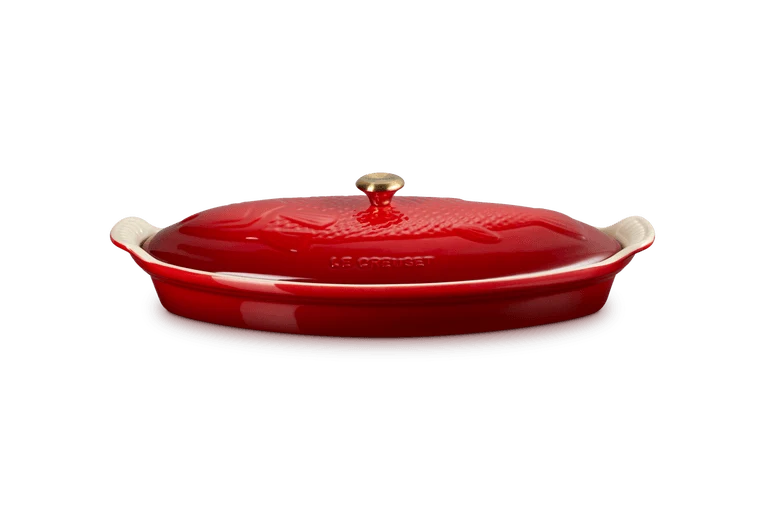 Le Creuset Ovenschaal Vis 'Kersenrood' - Afbeelding 5