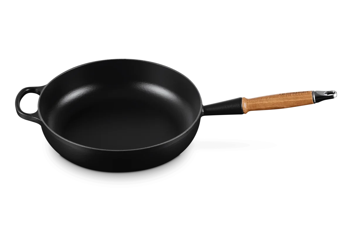 Le Creuset Hapjespan Signature 'Mat Zwart' Ø28cm / 3,6L - Afbeelding 2
