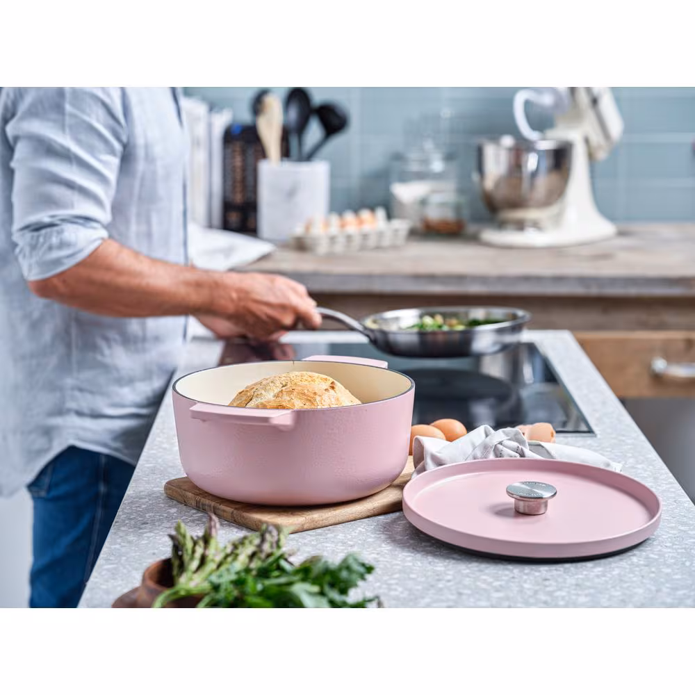 KitchenAid Gietijzeren Braadpan 'Dried Rose' - Afbeelding 9