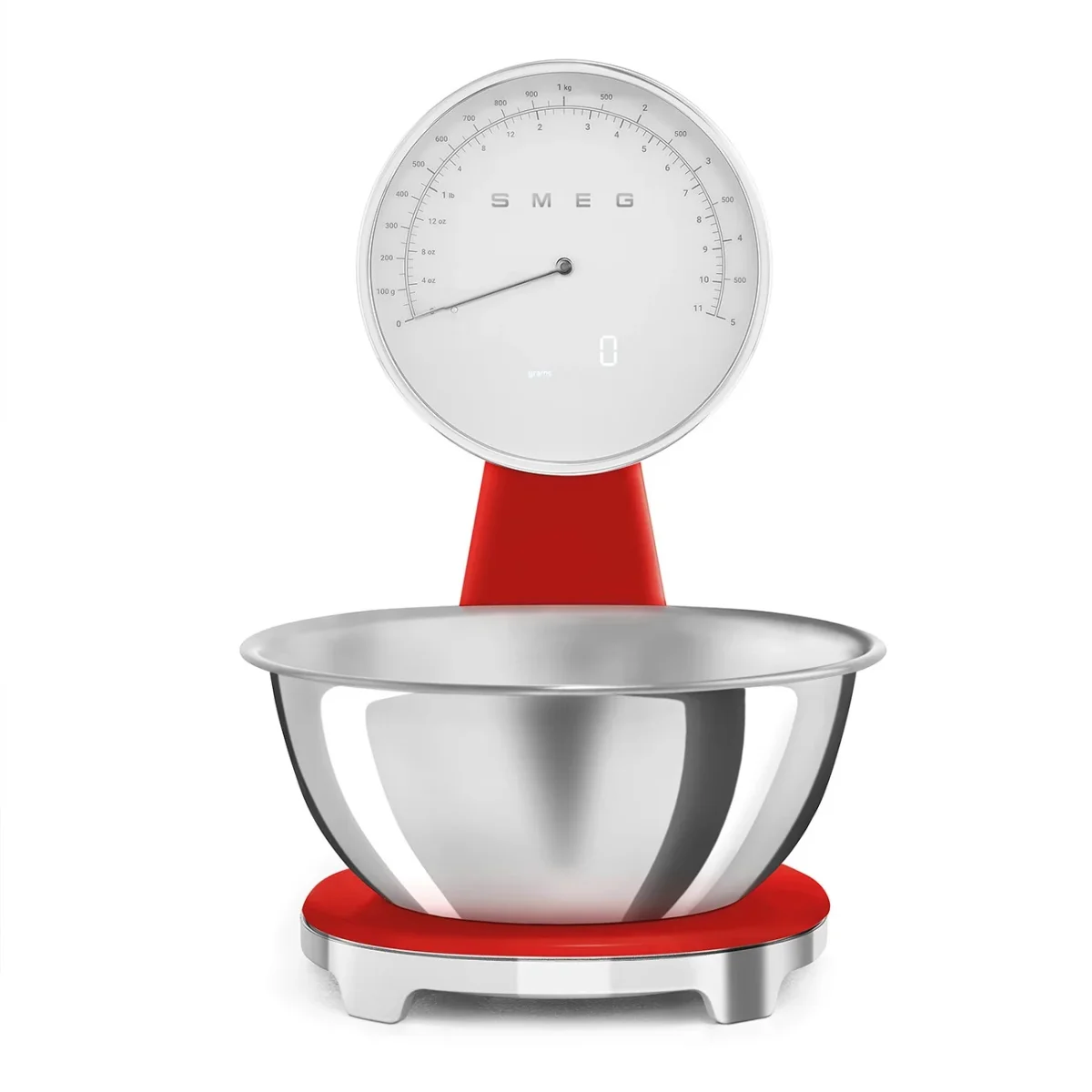 SMEG Keukenweegschaal 'Rood' KSF01RDWW - Afbeelding 2