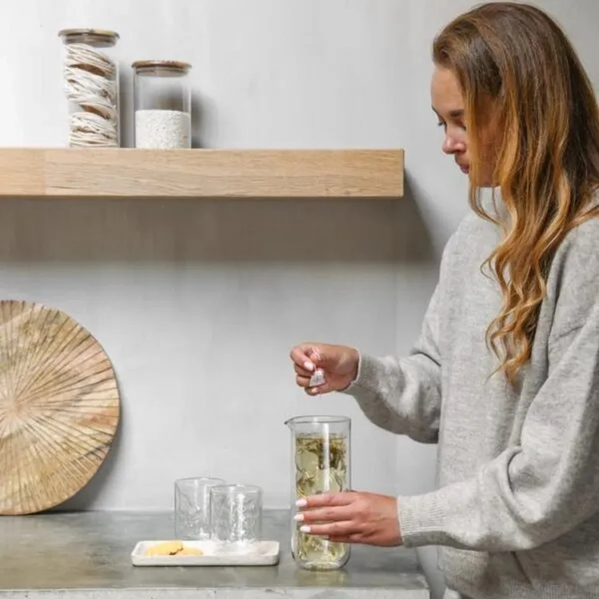 Leeff Dubbelwandige Karaf Diede Glas - Afbeelding 4