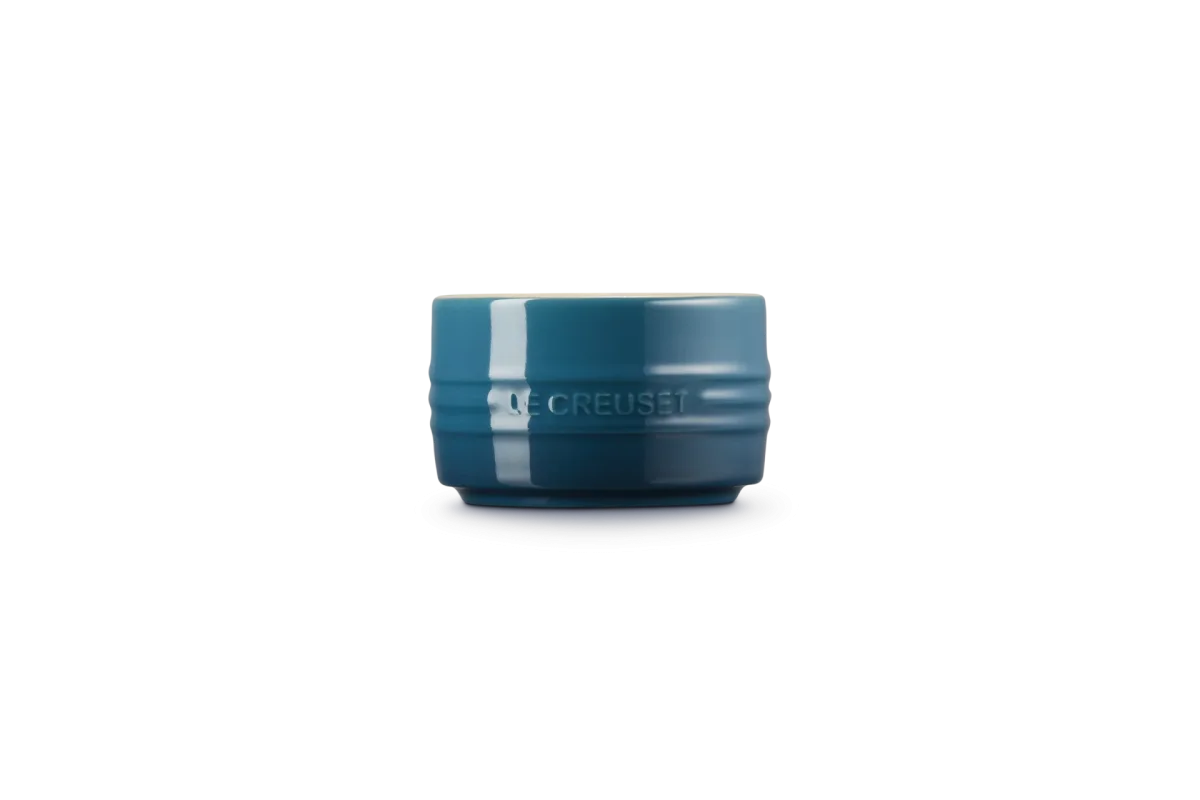 Le Creuset Ramekin schaaltje Ø8cm / 200ml 'Deep Teal' - Afbeelding 4