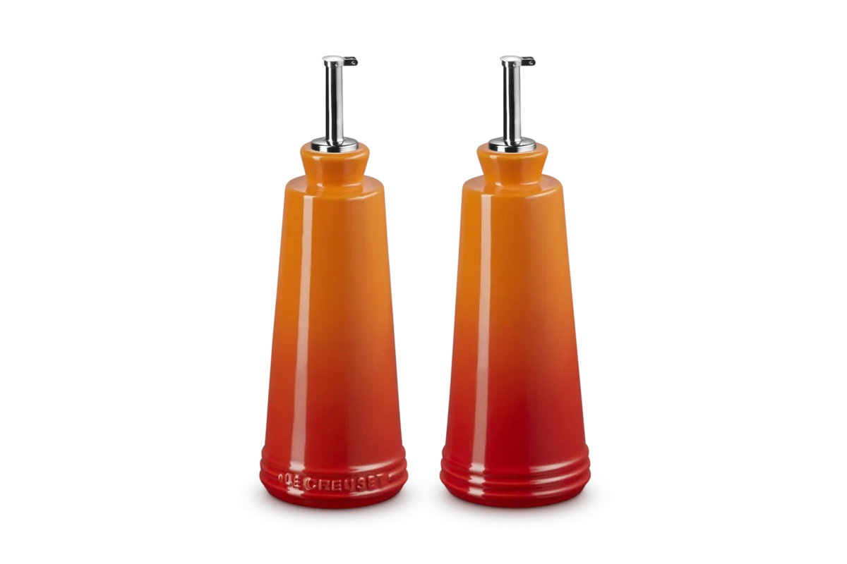 Le Creuset Olie- en Azijnset 300ml Signature 'Oranjerood'