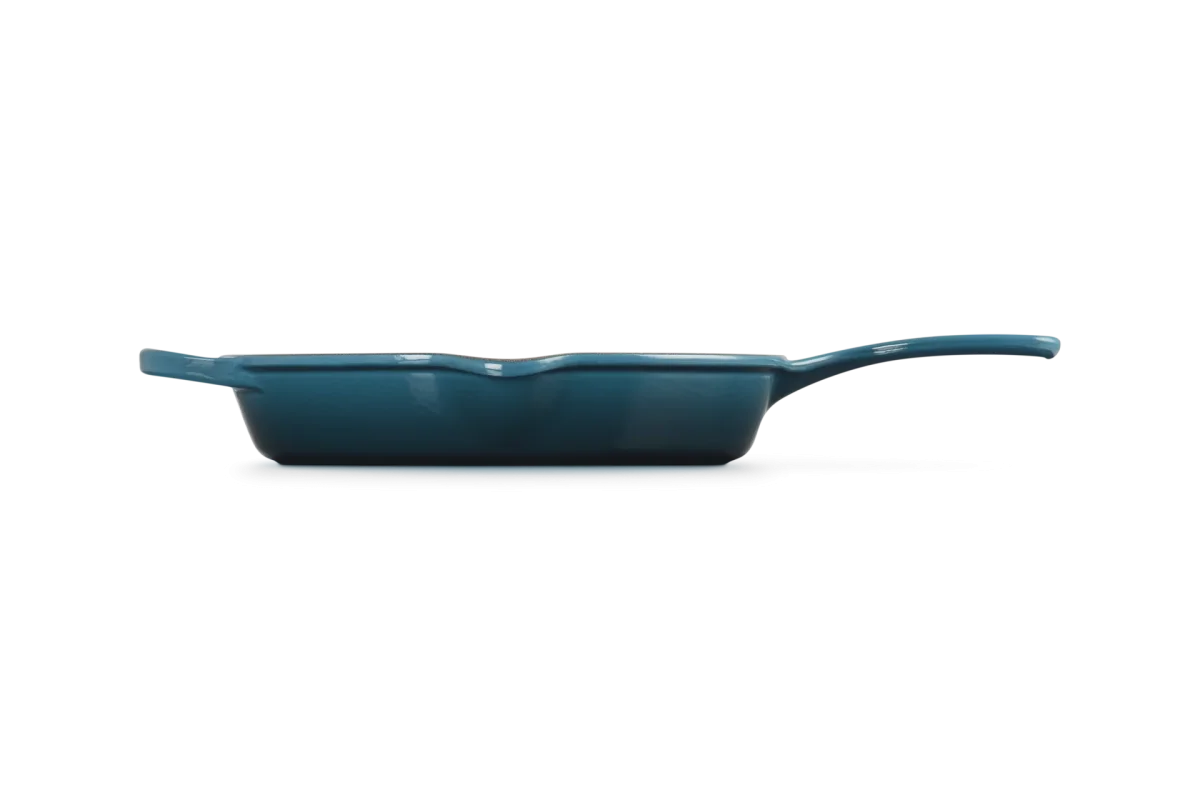 Le Creuset Skillet Hoog Ø26cm / 2L 'Deep Teal' - Afbeelding 5