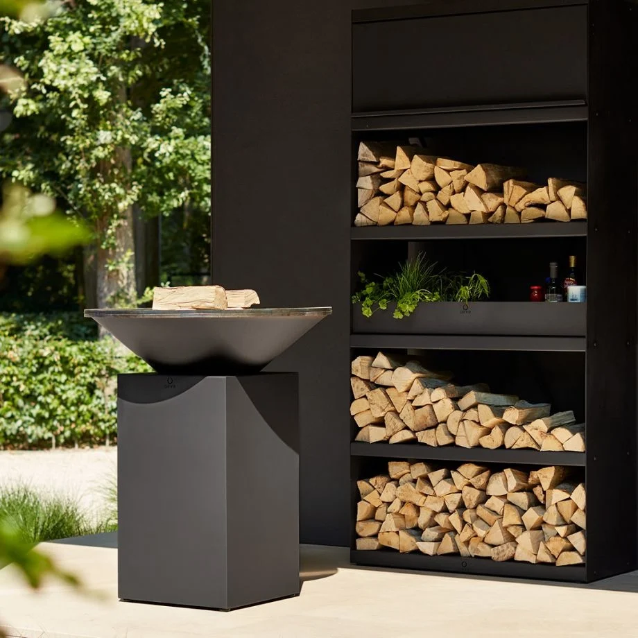 OFYR Wood Storage Black 100 - Afbeelding 3