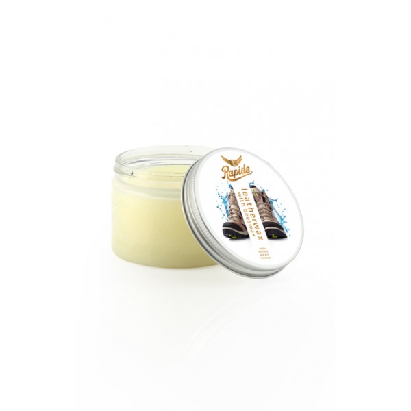 Lederwas 150 gr zwart - Afbeelding 3