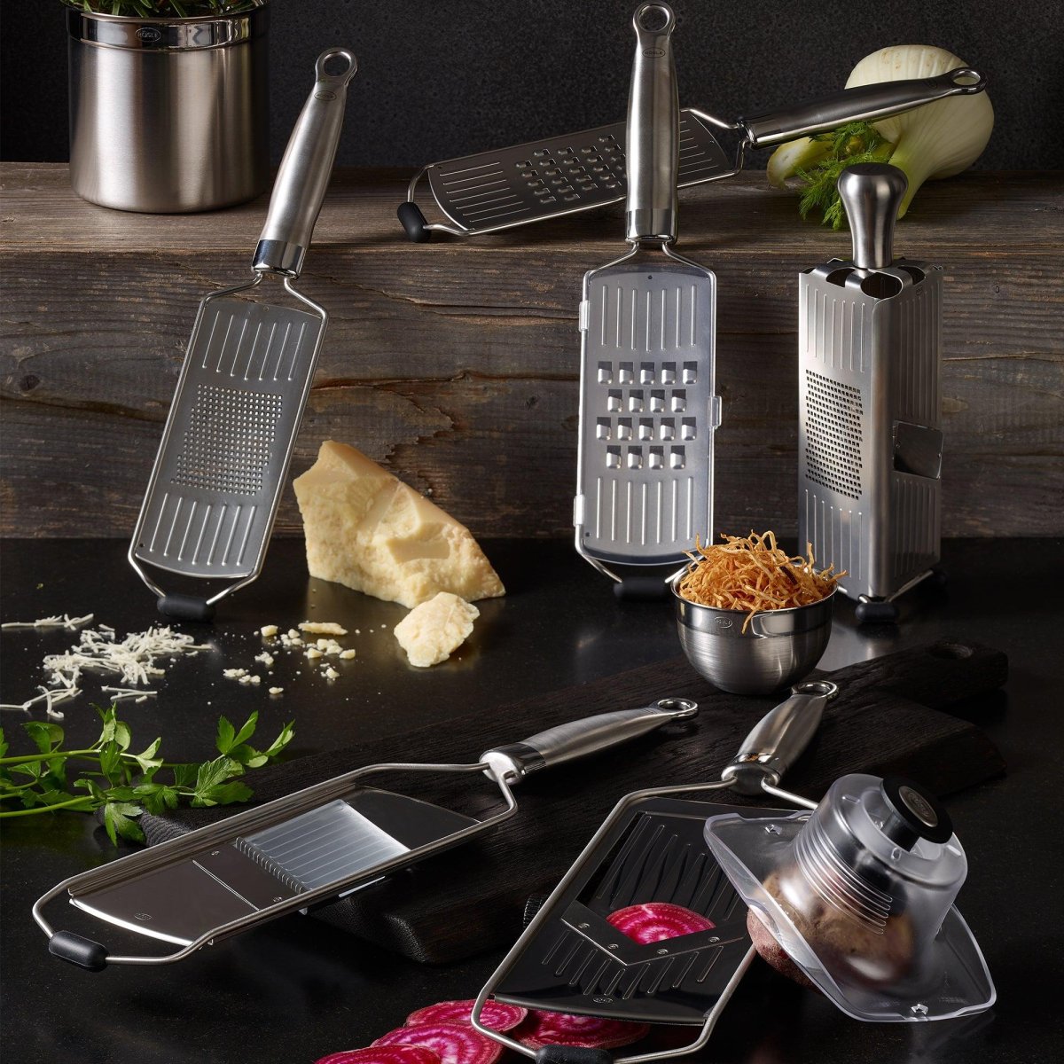Rösle Mandoline V-Slicer Verstelbaar 46 cm - Afbeelding 9