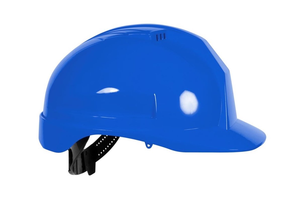 Veiligheidshelm PE 6P Blauw 4tecx - Afbeelding 3
